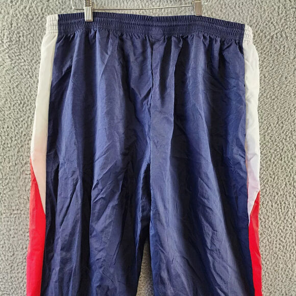 Reebok Women's Plus Size Pull-on Logo Woven Track Pants, Vector Navy, Size 2X - Picture 8 of 10